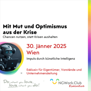 Mit Mut und Optimismus aus der Krise